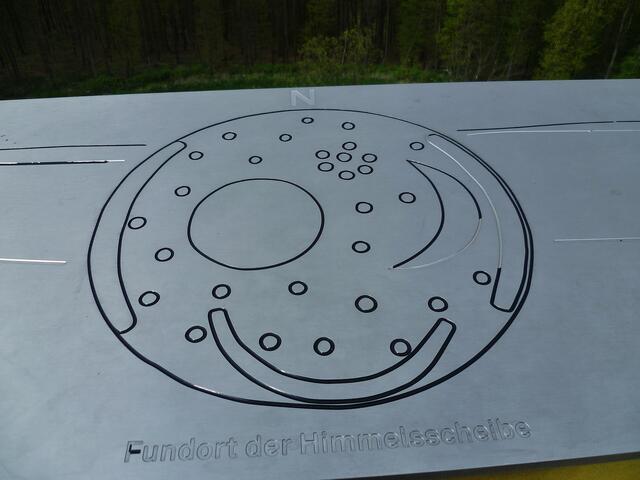 Zum Fundort der Himmelsscheibe !