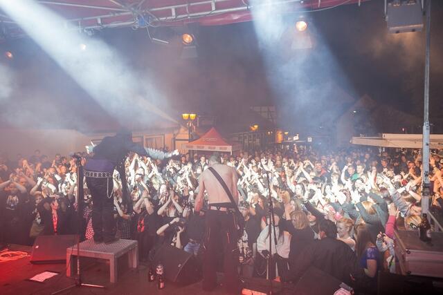 Unzucht mit Fans vor der Bühne | Foto: DS