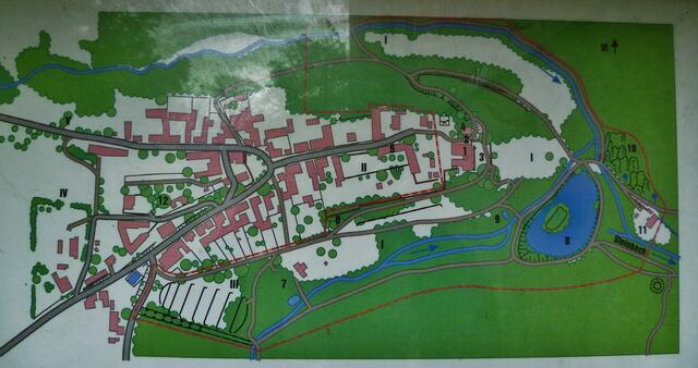 Lageplan des Parks und Steinburg !