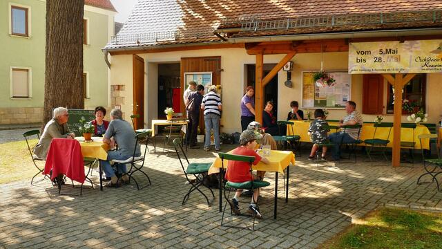 Das Orchideencaffee war gut besucht !