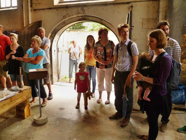 ... 28.5.2012 ... viele interessierte Besucher und "Henry" !