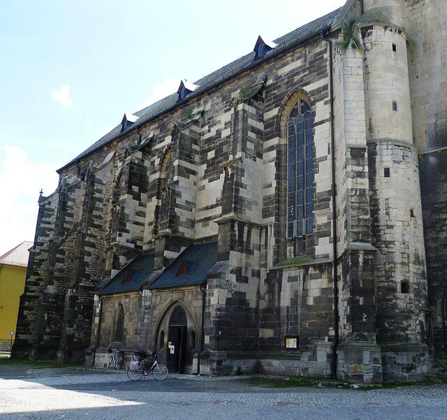 Die Stadtkirche St.Marien in Laucha an der Unstrut !