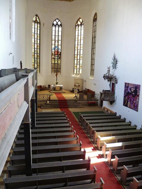 Blick zum Altar !