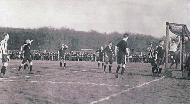 Spielszene 1910 (Hannoversche Meisterschaft) | Foto: Ausstellungs-Broschüre