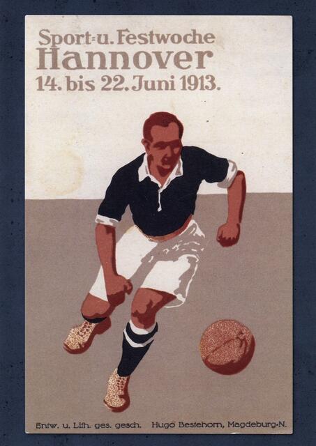 Plakat zur Sport- und Festwoche | Foto: Ausstellungs-Broschüre