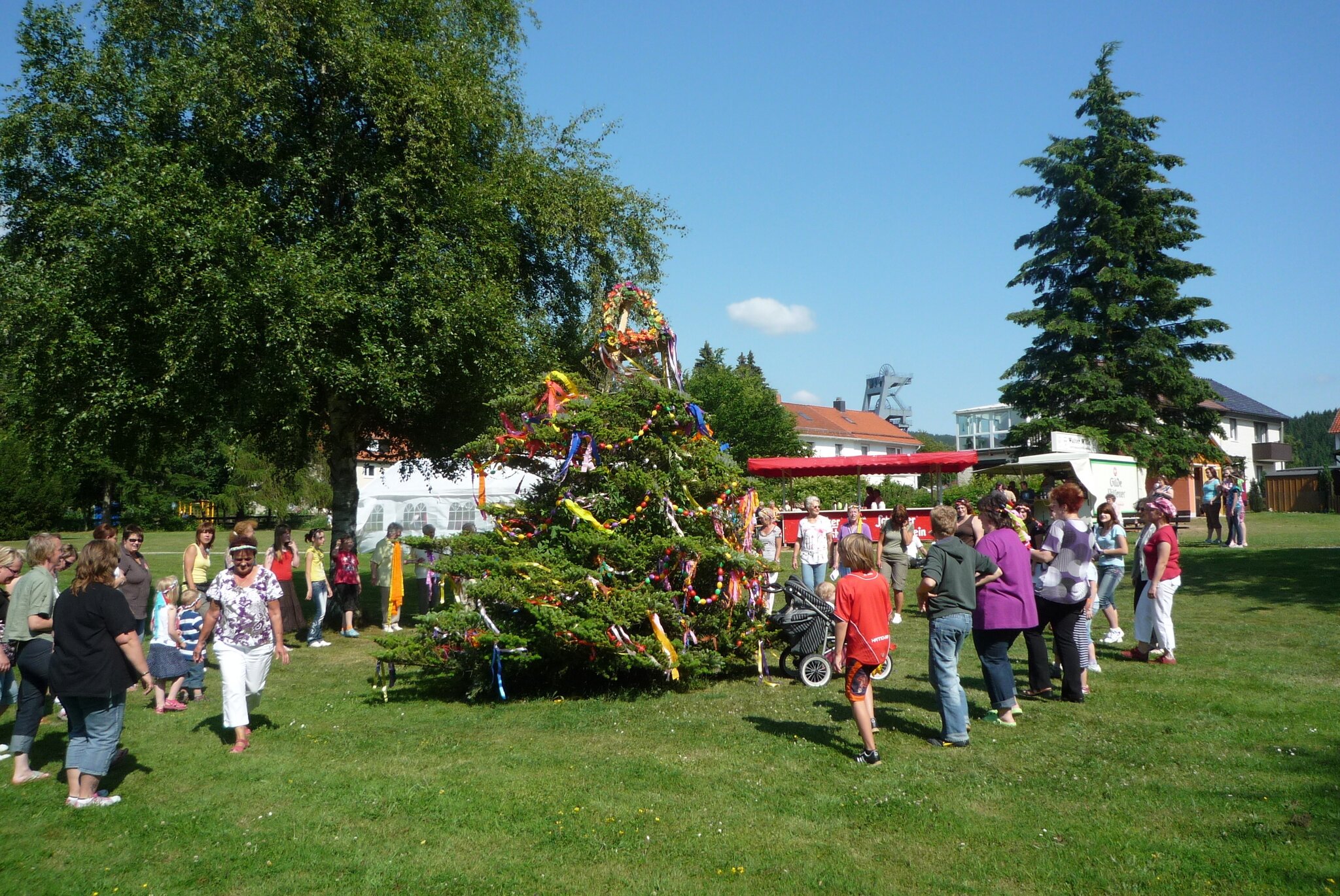 Johannisfest auf dem Taubenborner Wiese am 24. Juni