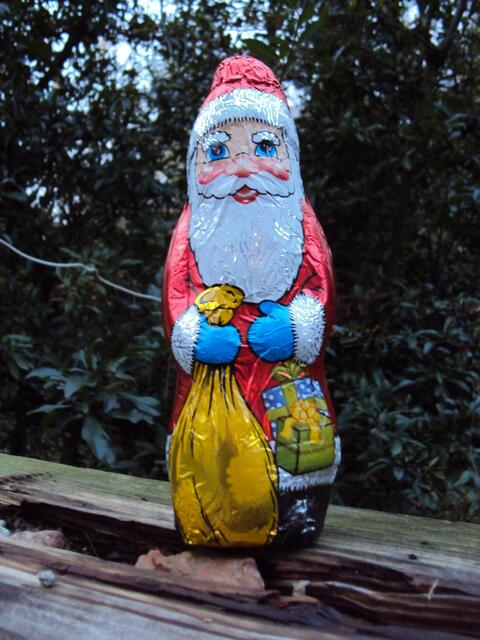 Der Weihnachtsmann ist schon aus dem Wald gekommen und - ist auch zu haben!