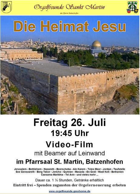 Die Heimat Jesu - ein Film über das Heilige Land