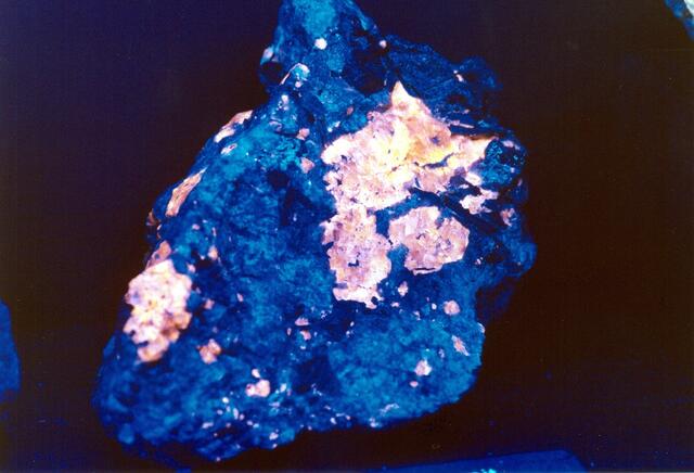 Blau unnd rosa zeigt sich nur bei "Disco-beleuchtung". | Foto: Museumsarchiv