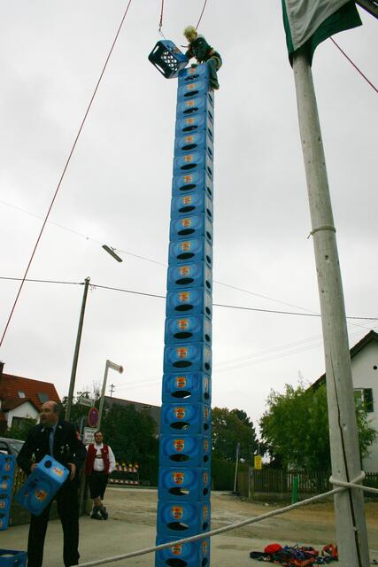 Bierkistenklettern