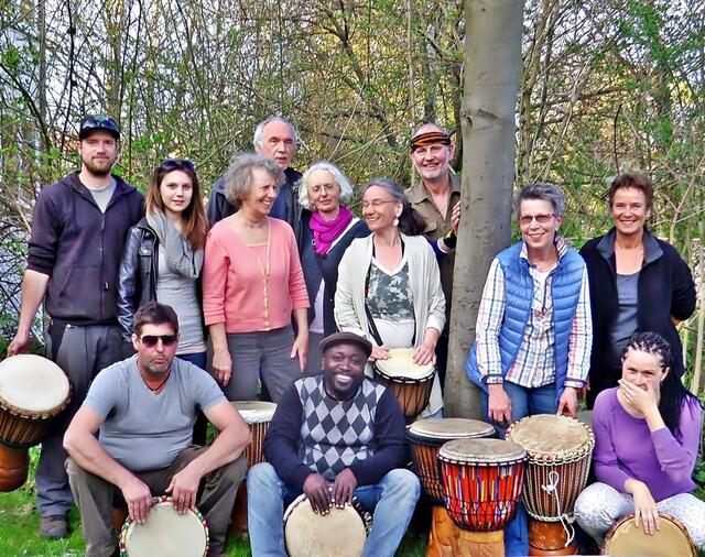 Die Trommelgruppe des Johnny B. 2015