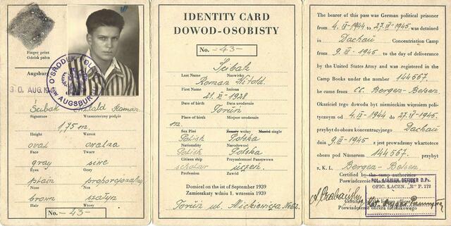 ID Card Witold Scibak