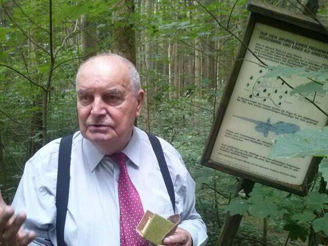 Witold Scibak kehrte bereits 2015 an die Stätten seiner Zwangsarbeit zurück