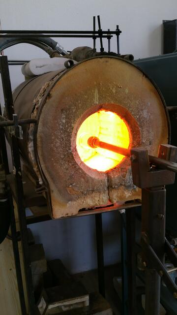 Glasbearbeitungsofen