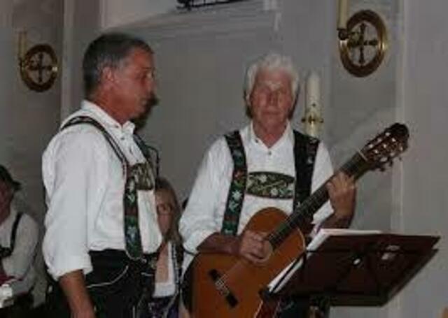 Jodler- und Klarinettenduo Gebrüder Franz und Roland Böck, Weißensee | Foto: © Bild: www.eisenberg-allgaeu.de CC