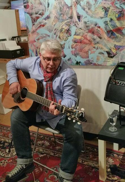 Gitarrist Klaus Ullrich