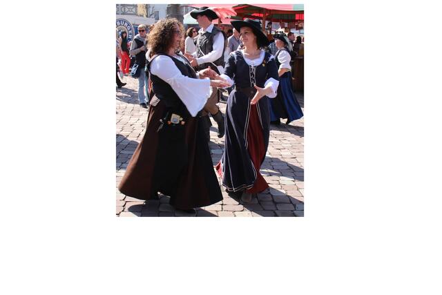 Beim Historischen Spektakulum 2017 in Warburg