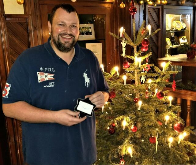 Sieger des Preisschießens beim "Freitags-Schießen" X-MAS 2018 Ulf Bellersheim