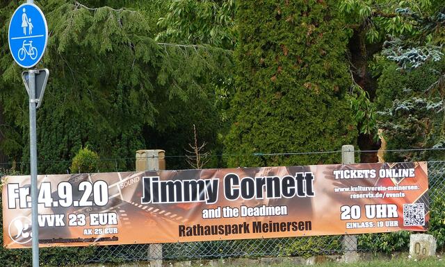 Jimmy Cornett am 4.9.2020 in Meinersen