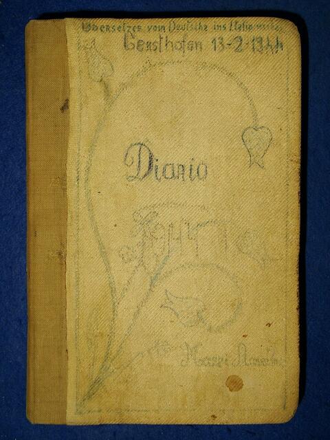 Diario Anselmo Mazzi 1. Seite