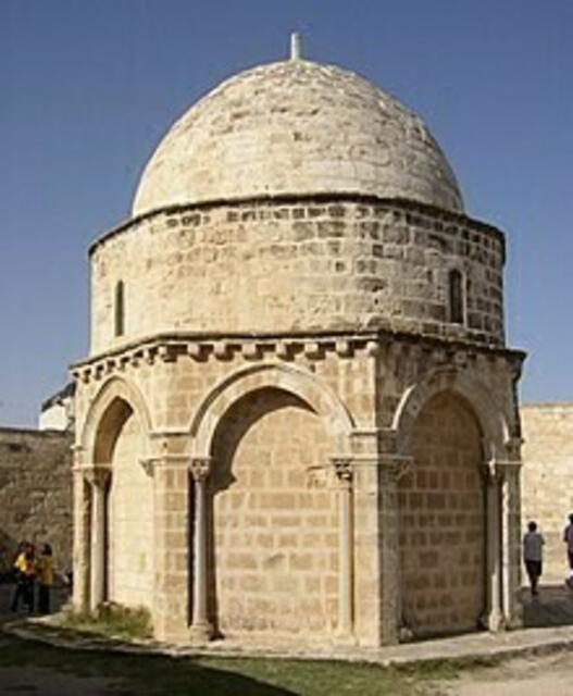 Himmelfahrtskapelle auf dem Ölberg in Jerusalem, um 1150 | Foto: © Bild: https://de.wikipedia.org CC