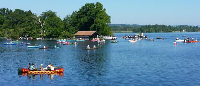 Ankunft Insel Wörth