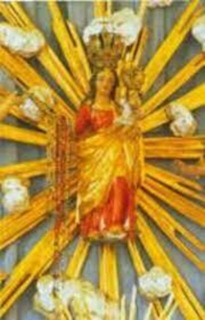 Gnadenbild Maria im Strahlenkranz, Wallfahrtskirche St. Thomas zu Gunzenheim