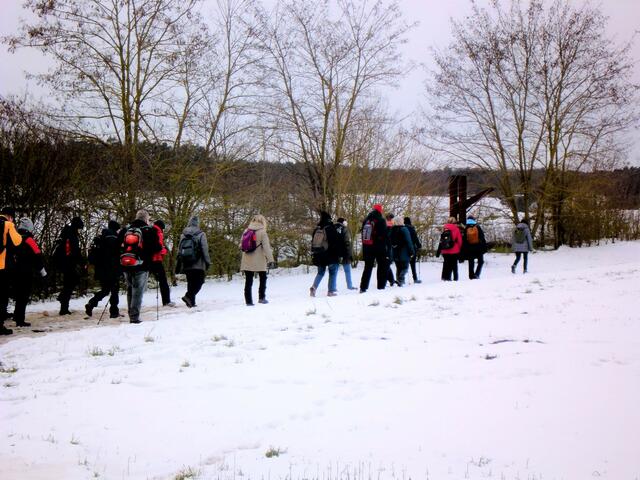 Unterwegs mit der Gruppe 49 on top Eine Geoerlebnisreiche Wanderung
