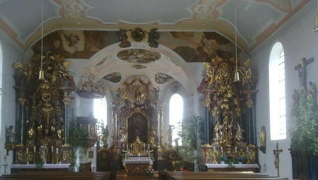 St. Ulrich Innenansicht | Foto: © Bild: https://buchdorf.bistum-eichstaett.de CC