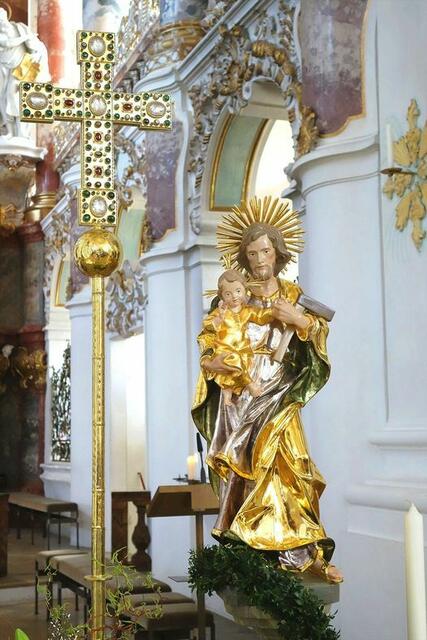 Hl. Josef der Arbeiter, Patron Wieskirche 