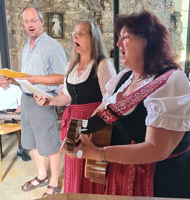 … Ida Rauh, Erna Dirschinger und Rheinhold Schwarz 