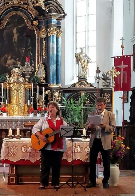 Erna Dirschinger und …  | Foto: © Bild: Friedhelm Höfer CC 