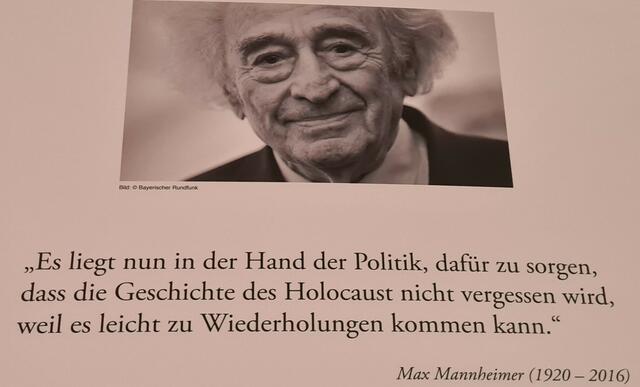 Holocaust-Zitat Max Mannheimer