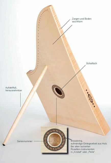Veeh-Harfe Rückseite | Foto: © Bild: www.veeh-harfe.de CC