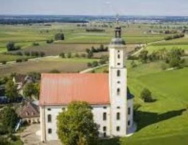 Wallfahrtskirche Maria Brünnlein, Wemding, Außenansicht | Foto: © Bild: www.naturpark-altmuehltal.de CC 