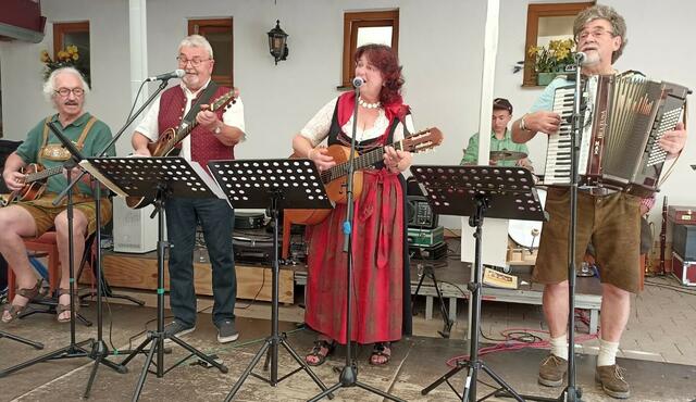 … bei den Bäldleschwaige-Singnachmittagen | Foto: © Bild: Claudia Sautter CC 