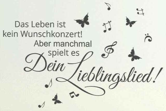 Wunschkonzert mit Liebligslied | Foto: © Bild: www.wandtattoo.de CC 