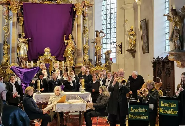 HeimatChor Donau Ries und Kesseltaler Weisenbläser | Foto: © Bild: Privat CC 