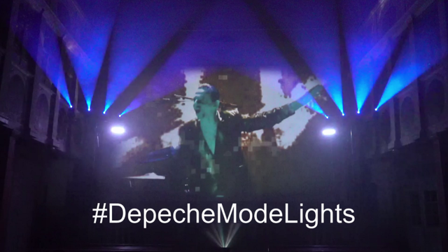 Schnappschuss der Lasershow "Depeche Mode lights" | Foto: Alexander Goldstein