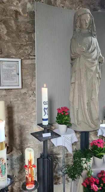 Statue Spindeltal Madonna