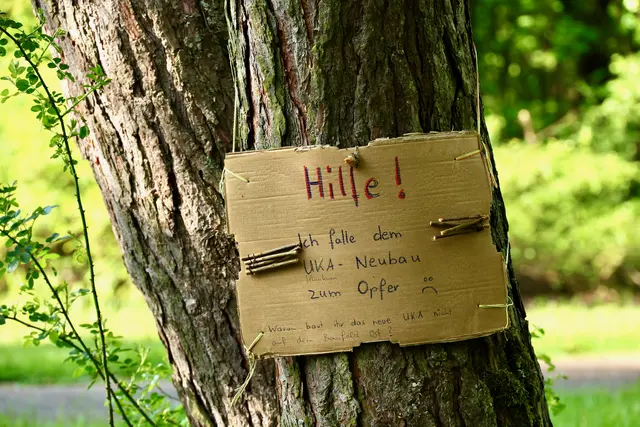 Nicht nur der BUND Naturschutz setzt sich für den Erhalt des Parks ein... 😉 | Foto: Dr. Dietmar Kuhlmann, Neusäß