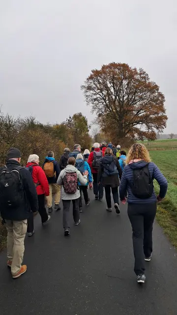 Erfolgreich getroffen, schon unterwegs.