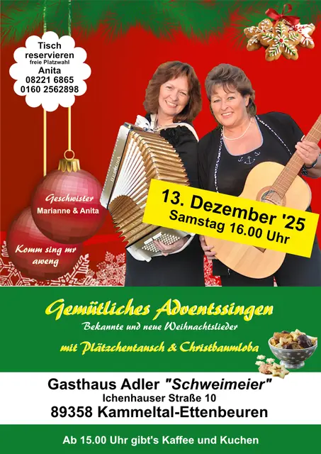 Geschwister Marianne und Anita | Foto: Foto Roland Böhm