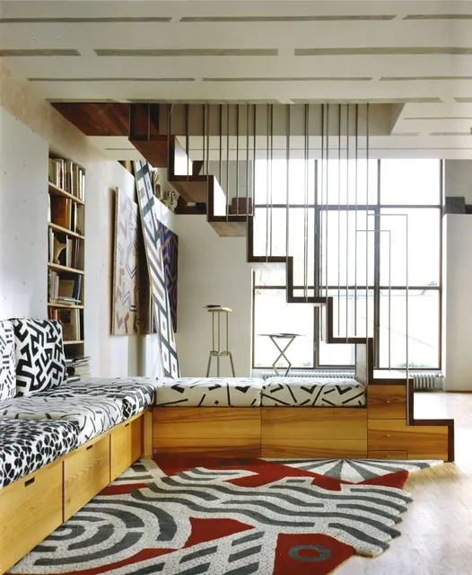 Interieur Privathaus, Frieberg 1992 | Foto: Foto: Stefan Thurmann