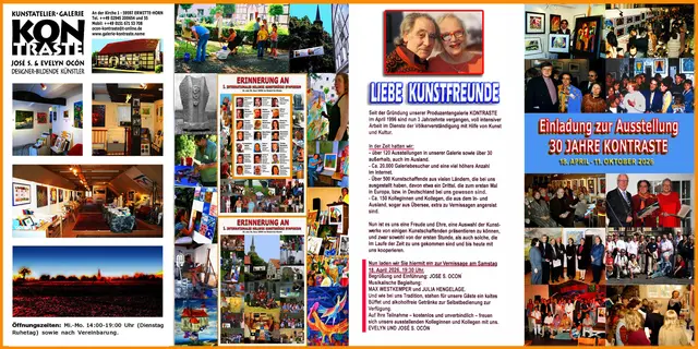 Foto: Copyright by José S. Ocón, KunstAtelier-Galerie KONTRASTE