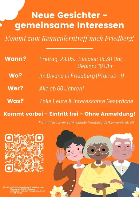 Kath. Kirchenstiftung Friedberg/Bayern - Kennenlerntreff im Divano-Kaffee, Kunst und Spirirt, am Freitag, 29. Mai 2026 um  19.00 Uhr (Einlass 18.30 Uhr) | Foto: Kath. Kirchenstiftung Friedberg/Bayern