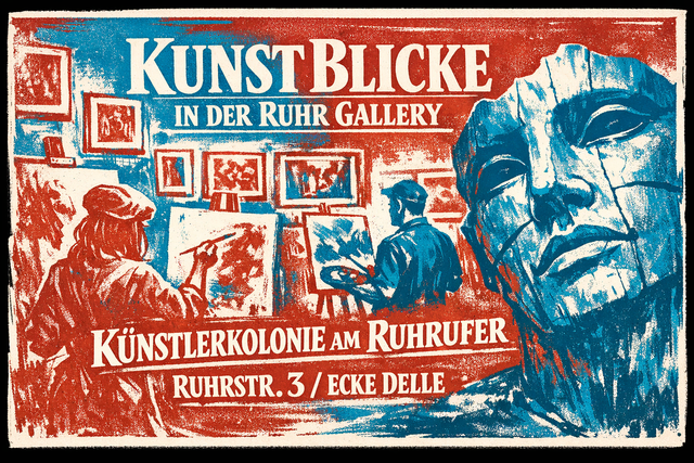 Banner "Teilnahme an der AGMK-StadtMH-Veranstaltung Kunstblicke 2026 | Foto: Andreas Ingramm, AIRL-Lab