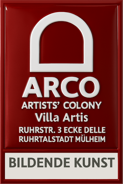 Künstler*innenkolonie am Ruhrufer der Stadt Mülheim
Innenstadtpark "Ruhranlage"
EINGANG: "Ruhrstr. 3 / Ecke Delle"
PARKEN: "Delle"  und "CASINO"
EINTRITT: "stets frei, auch Führungen kostenlos!" | Foto: ARCO, Designerin Susanne Kleuter