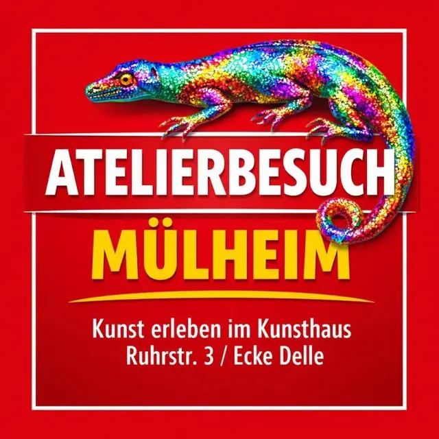 MÜLHEIM MACHT AUF! Villa Artis Ruhrstr. 3 / Ecke Delle (Stadtkern am Fluß) ÖPNV: "Mülheim-Stadtmitte" NAVI + PARKEN: "Delle" oder "CASINO" EINTRITT + SPASS_  "frei"