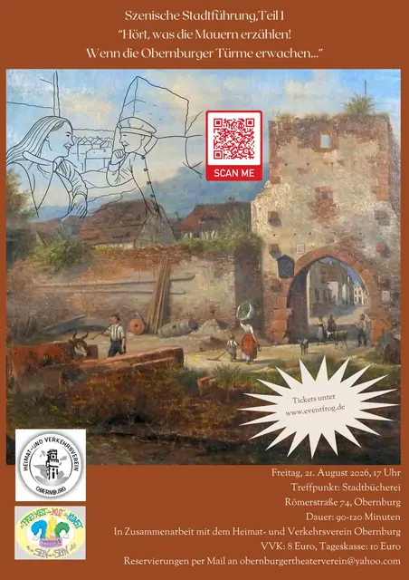 Das Plakat zur Vranstaltung am 21.08.2026 | Foto: Theaterverein Obernburg